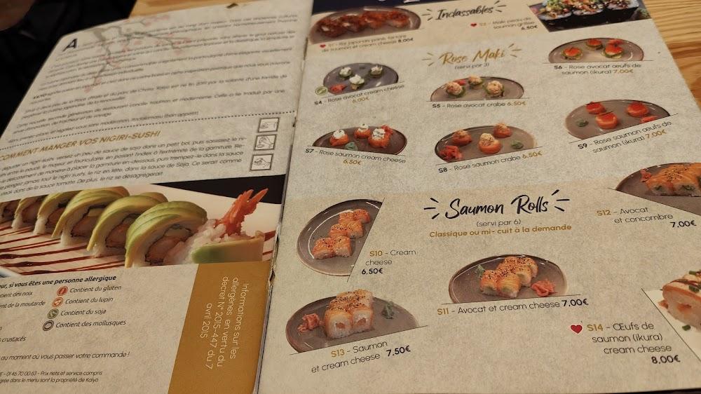 KAIYO Paris - Menu Image 1